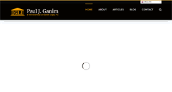 Desktop Screenshot of ganimlegal.com